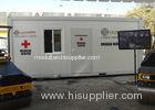 Temporary Clinic Flat Pack Container House Emergency Room For Countryside