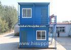 Two Stories Flat Pack Container House With Ladders Movable As Worker Camp