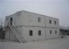 Two Storey High Flat Pack Container House Assembling For Labor Dormitory