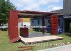 Modified 20FT Container House For Shop Store / Modified Container Shop Store