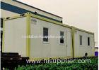 Temporary Housing Flat Pack Container House for Workshop / Warehouse / Exibition