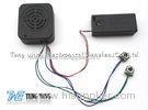 Square Recording Sound Module With An Speaker Cell Box And Two Push Buttons
