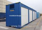 Insulation Steel Modern Prefabricated Mobile Ablution Facilities / Locker Room