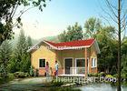 Family Home Prefabricated Cottage / Bungalow Comfortable Resort For Holiday