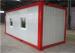 Custom Made Flat Pack Container House 20 Foot Container Home with PVC Floor