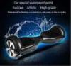 Black Scooter Electric Self Balancing Skateboard With Bluetooth
