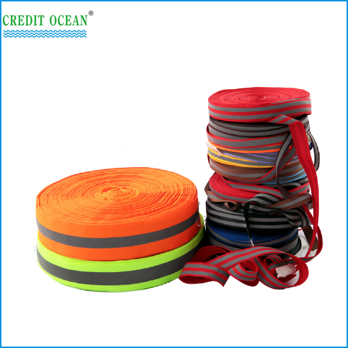 Credit Ocean Color elastic Reflective fabric for safety