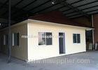 Customized Prefab Bungalow Modular Homes Flat Packed With East Timor Style Roof