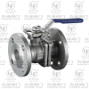 Flanged end ball valve