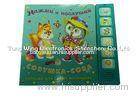 Colorful 6 Button Sound Book Module With standard sound or custom voice