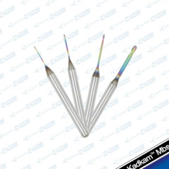 Kadkam high-tech new coated zirconia burs for Roland cad/cam dental milling tools dental drills end mills