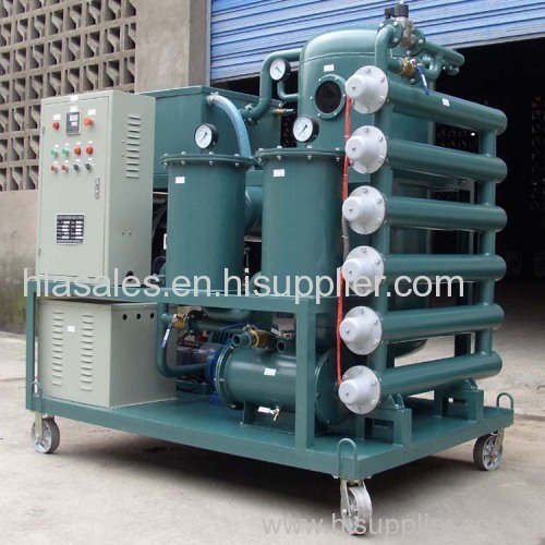 Double-stage Vacuum Transformer Oil Purifier