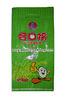 Custom High Gloss Bopp Laminated PP Woven Bags Rice Sacks in Green