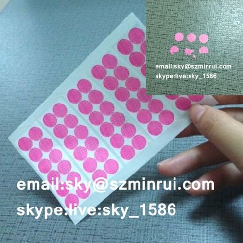 Tiny Pink Round UDV Warranty Void Screw Label Sticker for Electronic Repair