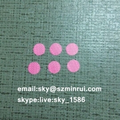 Tiny Pink Round UDV Warranty Void Screw Label Sticker for Electronic Repair