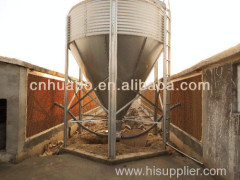Huabo galvanized sheet grain silo for poultry farming equipment