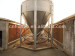 Huabo galvanized sheet grain silo for poultry farming equipment