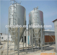 Huabo galvanized sheet grain silo for poultry farming equipment