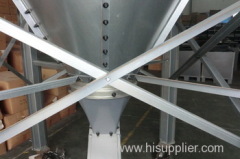 Huabo galvanized sheet grain silo for poultry farming equipment