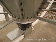 Huabo galvanized sheet grain silo for poultry farming equipment