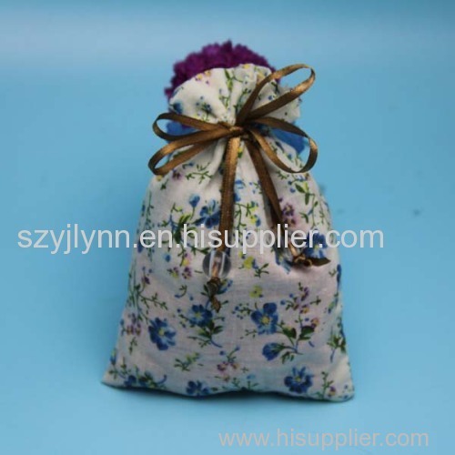 custom made cotton jewelry pouch