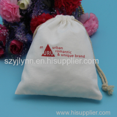 wholesale custom made canavs drawstring pouch bag