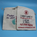 wholesale custom made canavs drawstring pouch bag
