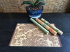 Digital design bamboo table mat