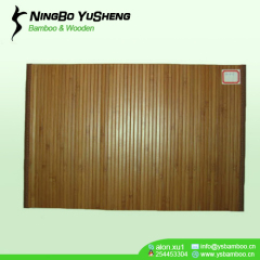 natural Highquality solid color bamboo place mat