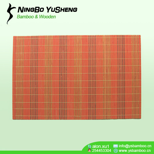 color morden bamboo placemat