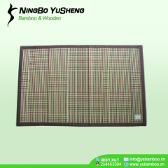 Bamboo Woven table placemats brown color