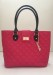 2016 Red tote bag with lock for closure customized color