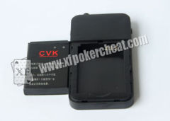 Compact Gambling Accessories Black CVK Handcuff Lithium Battery Camera