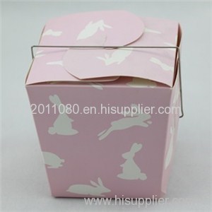 Metal Tote Handle Cake Box