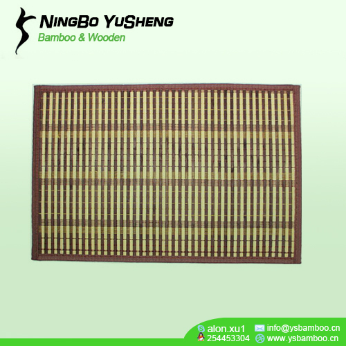 natural Bamboo Placemat Brown Color Wholesale