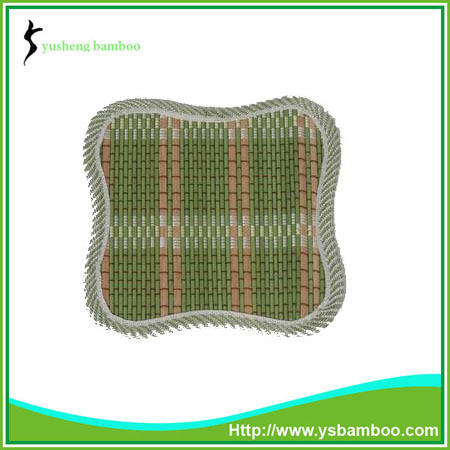 Bamboo heat insulation mat handwork