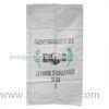 White PP Woven Bags 50kgs Wheat Packing Woven Polypropylene Bags Tear Resistant