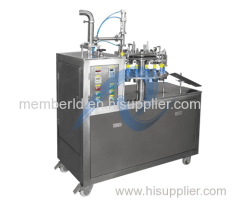 automatic silicone sealant filling and sealing machine for aluminum tube