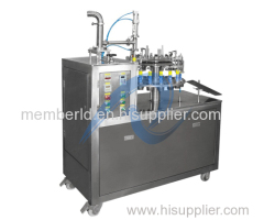 semi-automatic filling and capping machine for 300ml liquid nail sealant