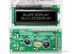Standard LCD Displays List