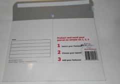 White surface greyboard envelope