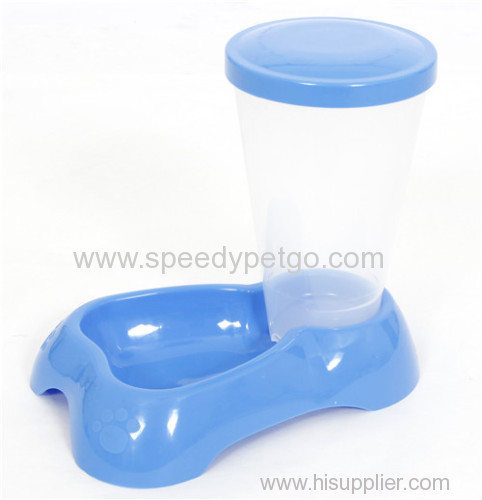SpeedyPet Brand 400ml Volume Pet Seat-Style Drinker & Feed Trough