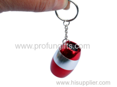 Customised gift Keychain Led Torch Light Mini Flat Led Flashlight