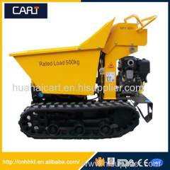 Crawler Garden Mini Dumper with 500kg Capacity