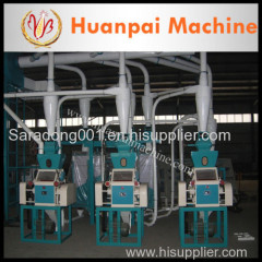 Small scale wheat flour mill machine