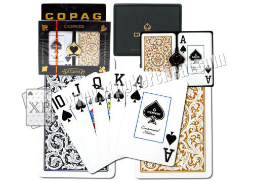 Brazil Copag 1546 Bridge Size Plastic Marked Playing Cards Approved ISO9001