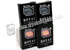 Durable Magic Royal Plastic Marked Poker Cards With Two Regular Index