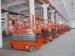 30KG Narrow Aisle Scissor Lift Controlled By Single Person / Electric Scissor Platform