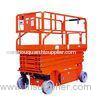 High Efficiency 450kg Half - Electric Movable Mechanical Scissor Lift Table For Cargo