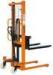 1.5 Ton Hand Manual Stacker Truck With Nylon Wheel For Factory